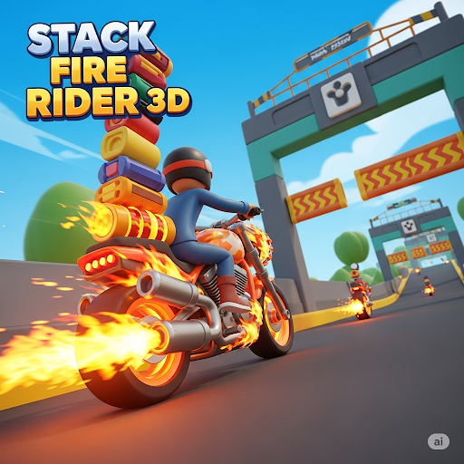 Stack Fire Rider 3D