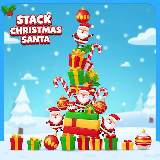 Stack Christmas Santa