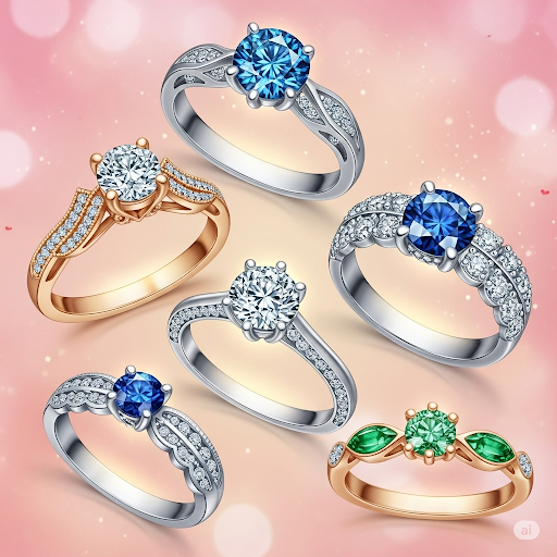 Romantic Wedding Ring Design