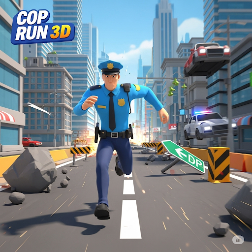 Cop Run 3d