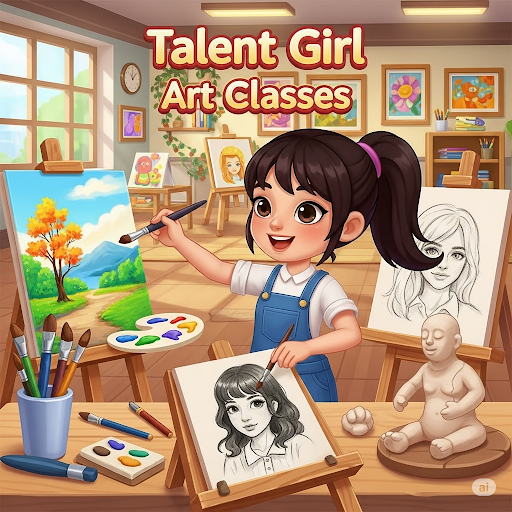 Talent Girl Art Classes