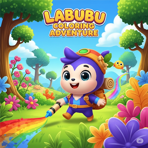 Labubu Coloring Adventure